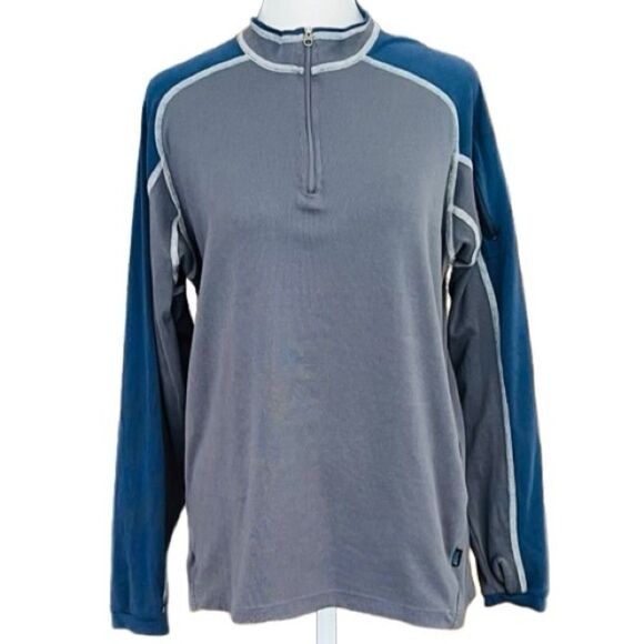 KUHL Technikore 1/4 zip 100% polyester activewear top size M. - Picture 1 of 7